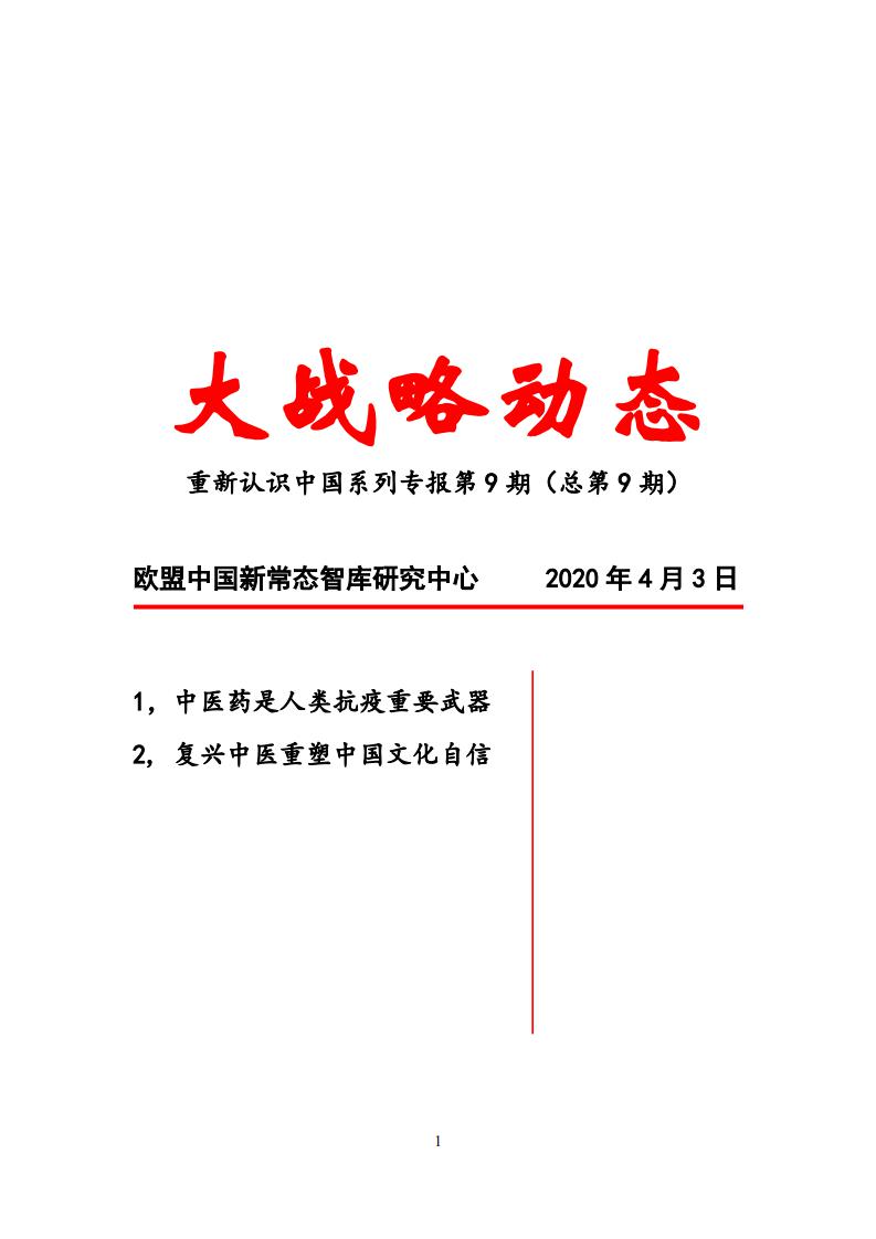 大战略动态第9期-欧盟中国新常态智库研究中心_00.jpg